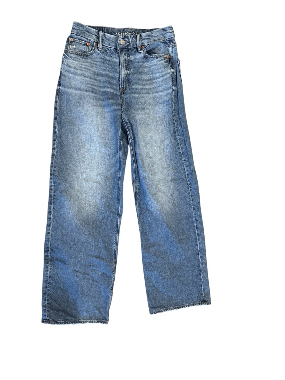 American Eagle Outfitters Light Blue Straight-Leg women’s Jeans